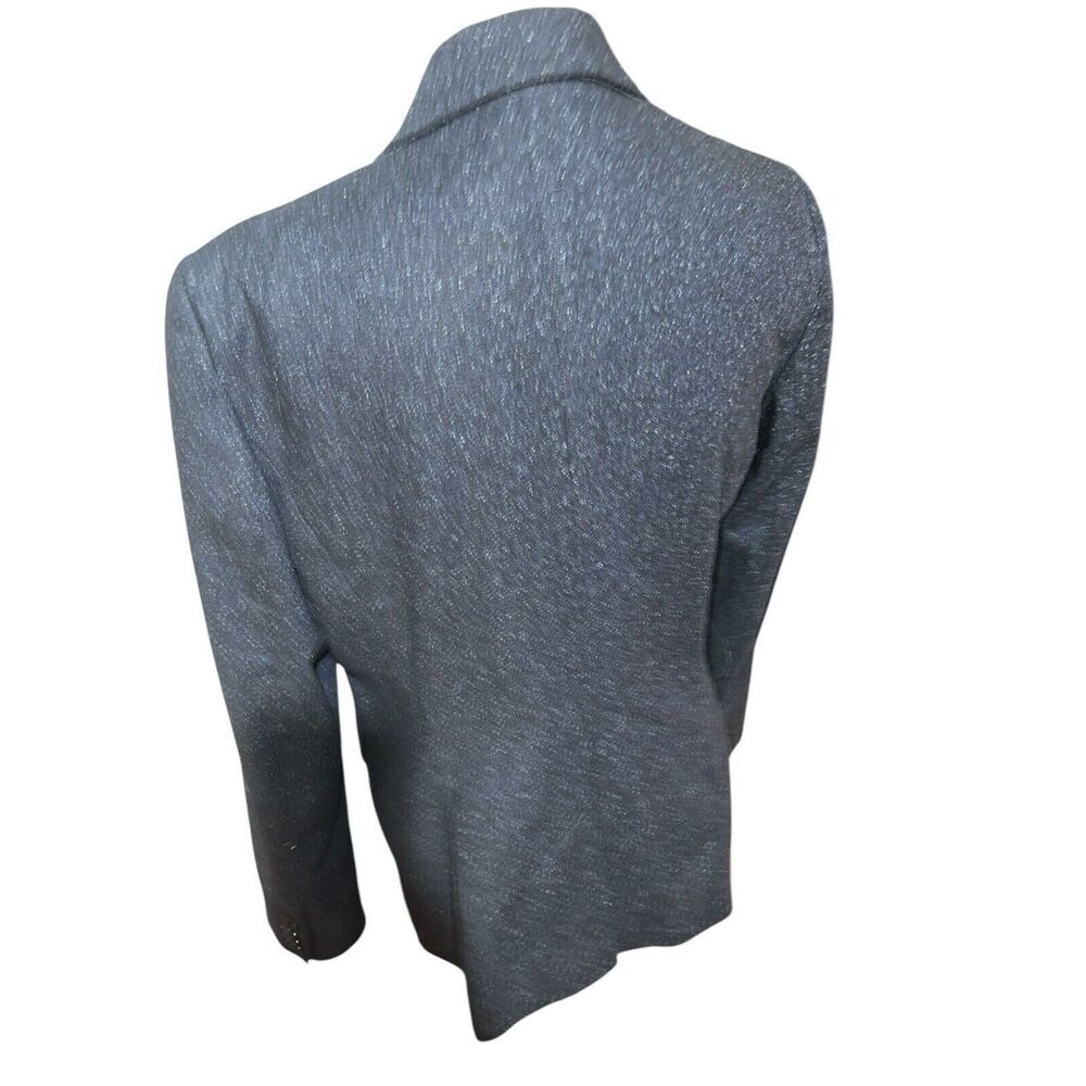 Jigsaw‎  Italian Fabric Women’s Wool blend Blue Speckled Blazer Size 10 - Picture 2 of 7